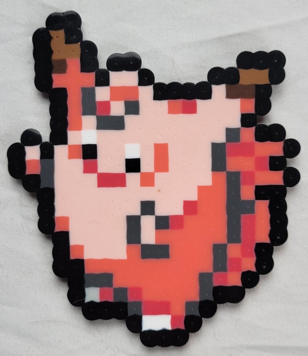 Clefable Menu Icon Pokemon Perler Bead Pixel Art